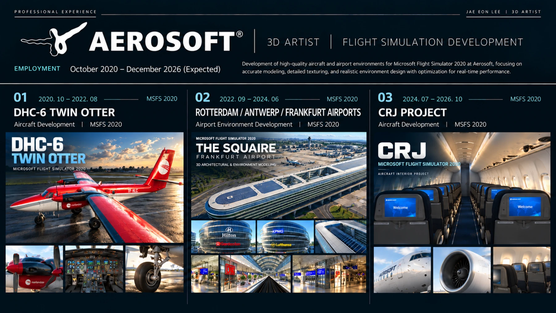 Aerosoft professional experience